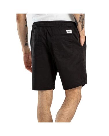 REELL PANTALON CORTO REFLEX EASY SHORT BLACK MULTICOLOR
