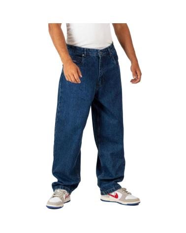 REELL PANTALON VAQUERO BAGGY DARK STONE WASH MULTICOLOR