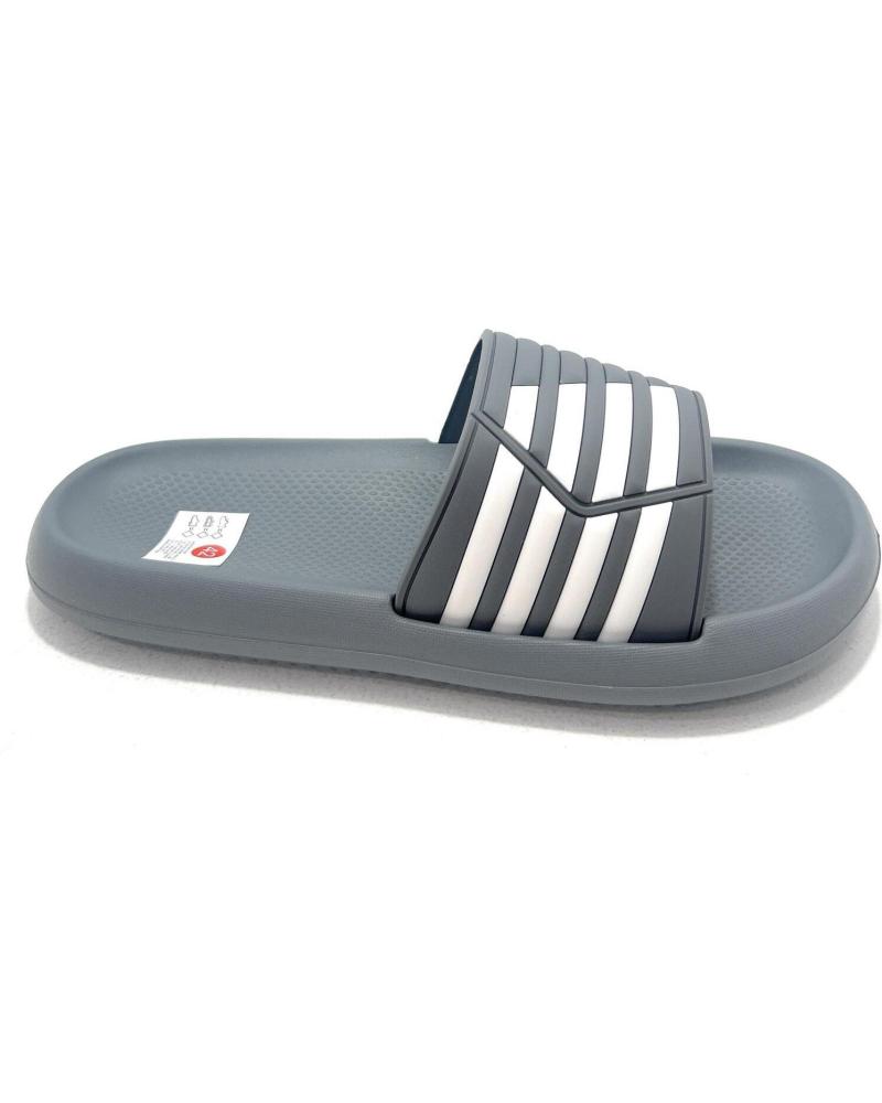 JOMIX CHANCLAS PLAYA PIEZA RELAX RAYAS GRIS