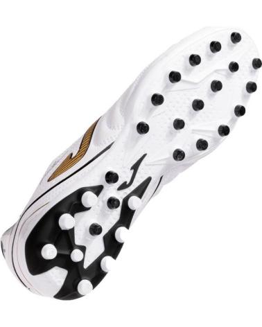 JOMA BOTAS DE FTBOL AGUILA 2502 ORO ARTIFICIAL GRASS BLANCO