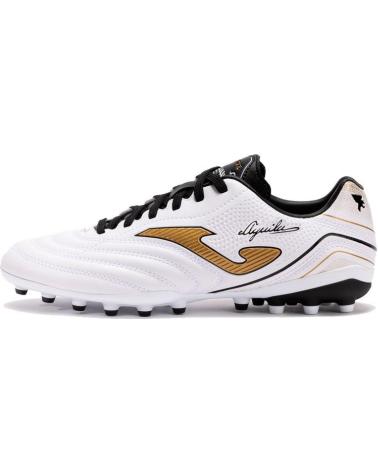 JOMA BOTAS DE FTBOL AGUILA 2502 ORO ARTIFICIAL GRASS BLANCO