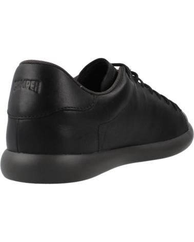 Schuhe für Herren CAMPER ZAPATO CASUAL DE PIEL CON CORDONERAS Y SUELA GOMA NEGRO