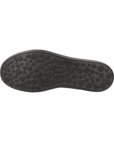 Schuhe für Herren CAMPER ZAPATO CASUAL DE PIEL CON CORDONERAS Y SUELA GOMA NEGRO