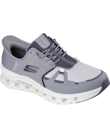 Sneaker für Herren SKECHERS - ZAPATILLAS ES PARA HOMBRE - VEGAN GRIS