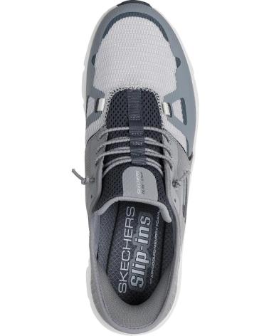 Sneaker für Herren SKECHERS - ZAPATILLAS ES PARA HOMBRE - VEGAN GRIS
