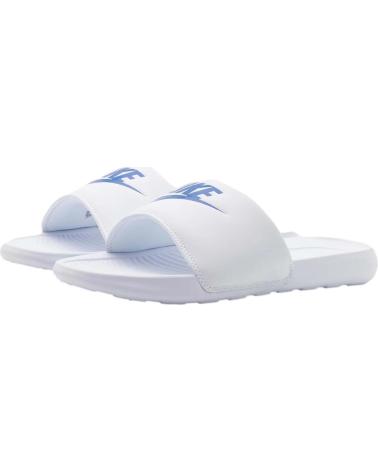 NIKE CHANCLAS VICTORI ONE CN9675-102 BLANCO AZUL BLANCO