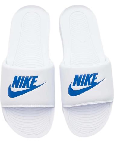 NIKE CHANCLAS VICTORI ONE CN9675-102 BLANCO AZUL BLANCO