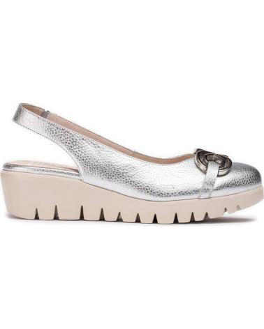 WONDERS ZAPATOS DESTALONADOS GALE C-33331 PLATA