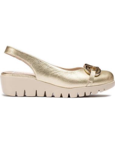 WONDERS ZAPATOS DESTALONADOS GALE C-33331 PLATINO
