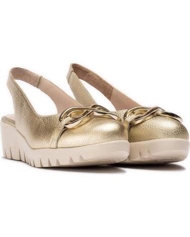 WONDERS ZAPATOS DESTALONADOS GALE C-33331 PLATINO
