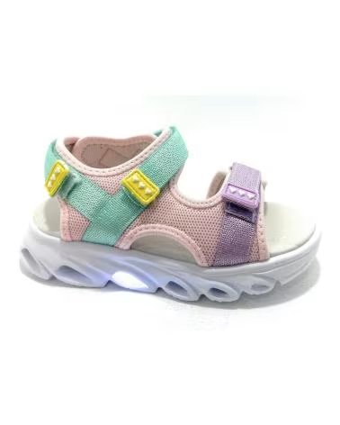 BUBBLE BOBBLE SPORTSANDALEN MIT LICHT FÜR MÄDCHEN VARIOS COLORES