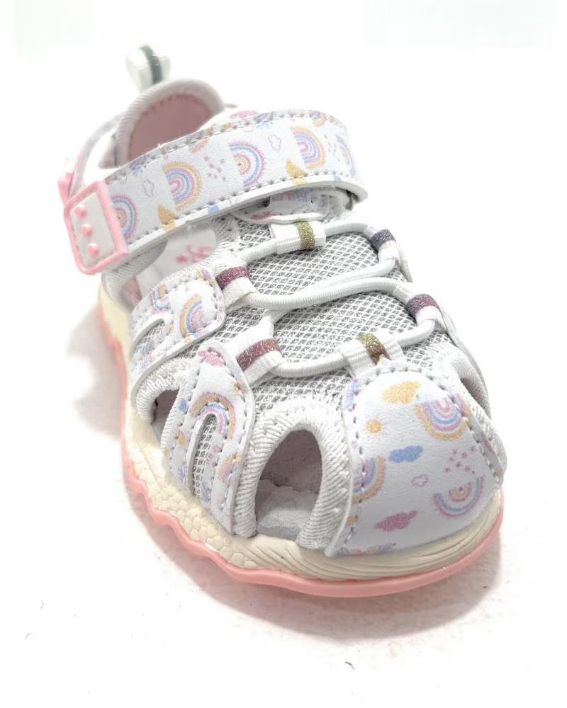 BUBBLE BOBBLE SANDALIAS SPORT PARA NIÑOS CIERRE ADHESIVO BLANCO