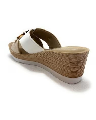 DUENDY ZUECOS CUnA CONFORT CADENA RELAX BLANCO