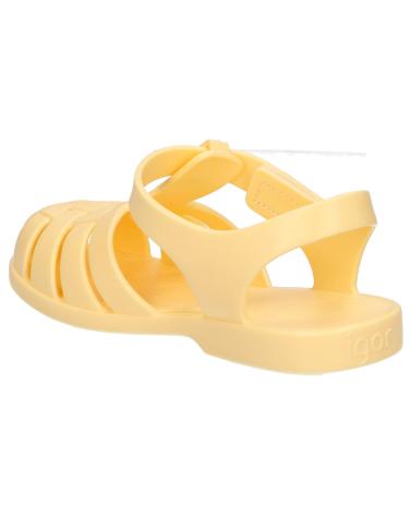 Chanclas de Niña y Niño IGOR PISCINA Y PLAYA AMARILLO