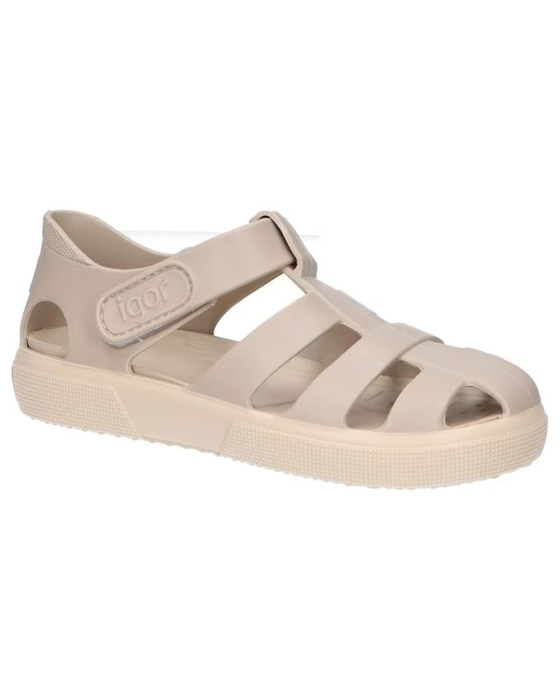 Sandalen-und-flip-flops-für-mädchen-IGOR-IGOR S10340-100 BAY SAND SANDALEN SAND-BAY-SAND