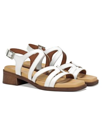 DORKING SANDALIA PARA MUJER BY FLUCHOS D9208 POLEO TEXASBLANCO