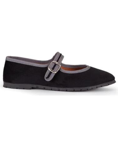 MENINA STEP WOMENS BERGAMO MARY JANE SANDALS BLACK