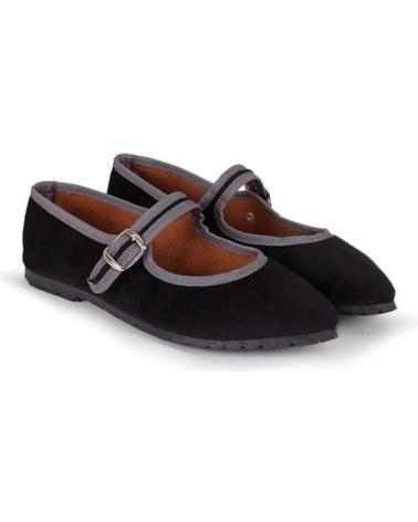 MENINA STEP WOMENS BERGAMO MARY JANE SANDALS BLACK