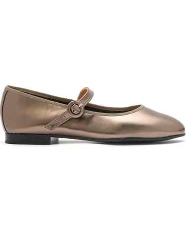MENINA STEP WOMENS BOHEME MARY JANE LEATHER SANDALS GOLD