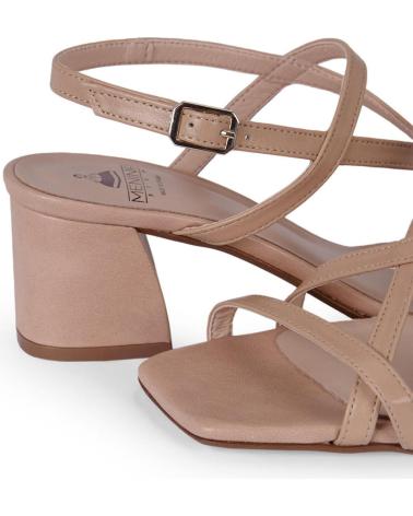 SANDALES À TALON CAMILLE NOIRES MENINA STEP BLACK