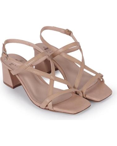 SANDALES À TALON CAMILLE NOIRES MENINA STEP BLACK