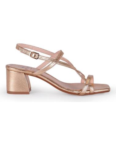 SANDALES À TALONS MENINA STEP CAMILLE OR GOLD