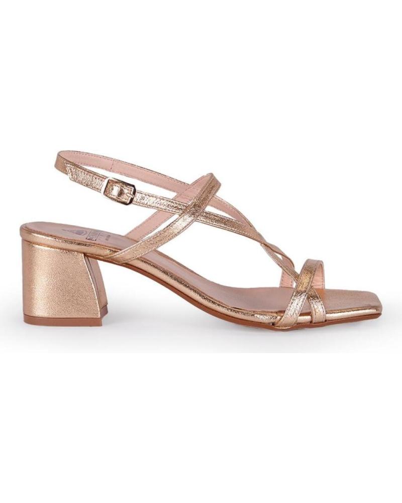 SANDALES À TALONS MENINA STEP CAMILLE OR GOLD