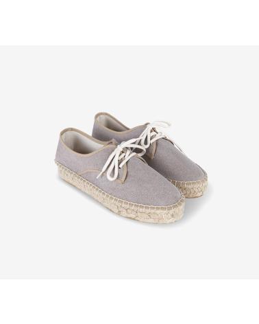ESPADRILLES À LACETS MENINA STEP CANIDO TAUPE TAUPE