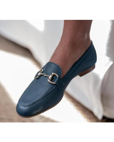 MOCASSINS MENINA STEP CANIDO BLEUS POUR FEMME BLUE