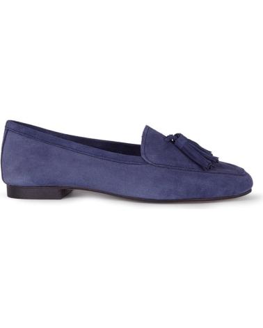 MENINA STEP WOMENS CARDIFF SUEDE SANDALS BLUE