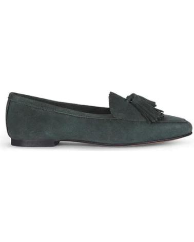 MENINA STEP WOMENS CARDIFF SUEDE SANDALS GREEN