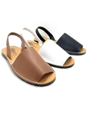 DUENDY MENORQUINAS PIEL CABALLERO COMODAS SPAIN MARRóN