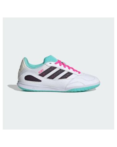ADIDAS SUPER SALA III J JR5400 JUNIOR BIANCO ACQUA ROSA BLANCO