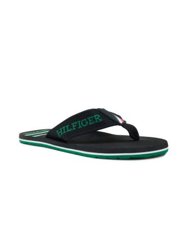 TOMMY HILFIGER FLIP-FLOPS FM0FM05020 BLACK NEGRO