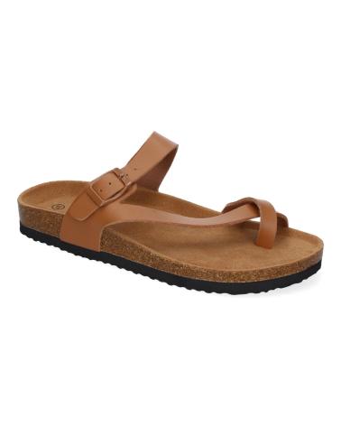 PUNTOSALAO BIO FLACHSANDALE SKLAVEN-STIL M-15 TAUPE VARIOS COLORES