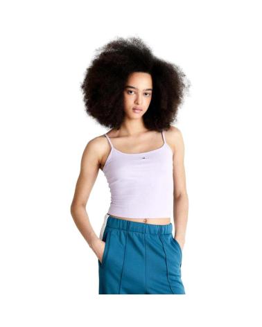 Início-TOMMY-JEANS-TOP-MUJER-ESSENTIAL-DW0DW17381-MORADO