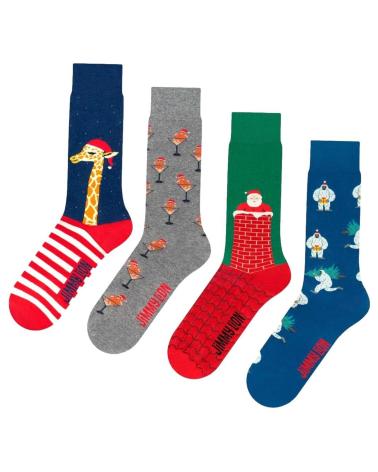 Startseite-JIMMY-LION-PACK-CALCETINES-SANTA-IS-COMING-MULTICOLOR