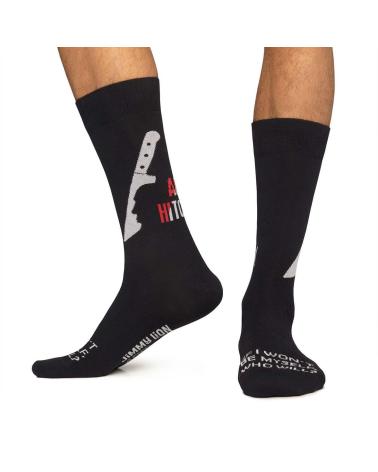 CALCETINES JIMMY LION 'HITCHCOCK KNIFE' NEGROS PARA HOMBRE NEGRO