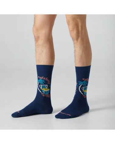 Inicio-JIMMY-LION-CALCETINES-EN-COLOR-PARA-HOMBRE-AZUL