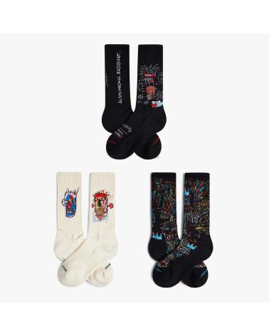 JIMMY LION BASQUIAT SOCKEN-SET MEHRFARBIG MULTICOLOR
