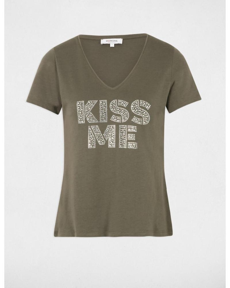 Início-MORGAN-CAMISETA-MANGA-CORTA-251-DBISOU-GREEN