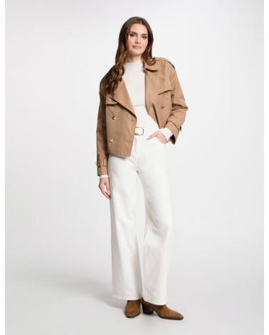 MORGAN WIDE LEG JEANS 251-PDUNO WHITE BLANCO