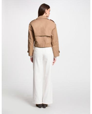MORGAN WIDE LEG JEANS 251-PDUNO WHITE BLANCO