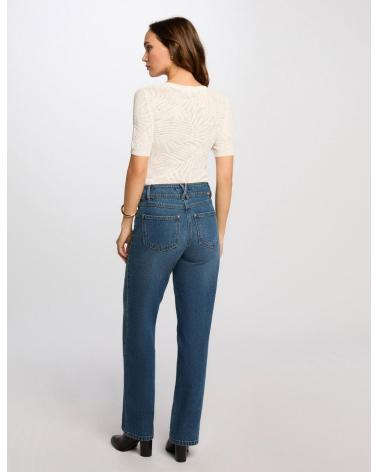 MORGAN CAMISOLA MANGA CURTA 251-MPALM BRANCO BLANCO