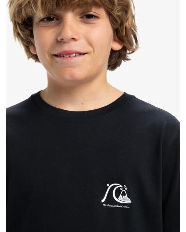 QUIKSILVER EVO SHORT SLEEVE T-SHIRT EQBZT04834 BLACK BLACK