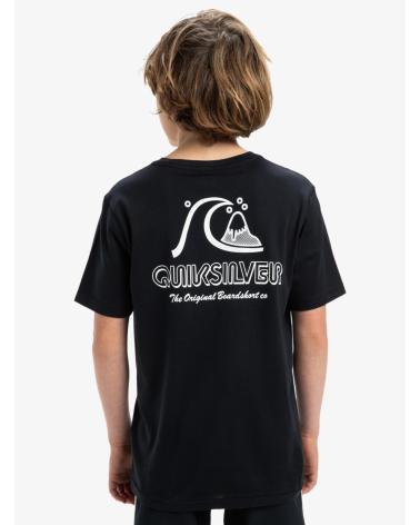 QUIKSILVER EVO SHORT SLEEVE T-SHIRT EQBZT04834 BLACK BLACK