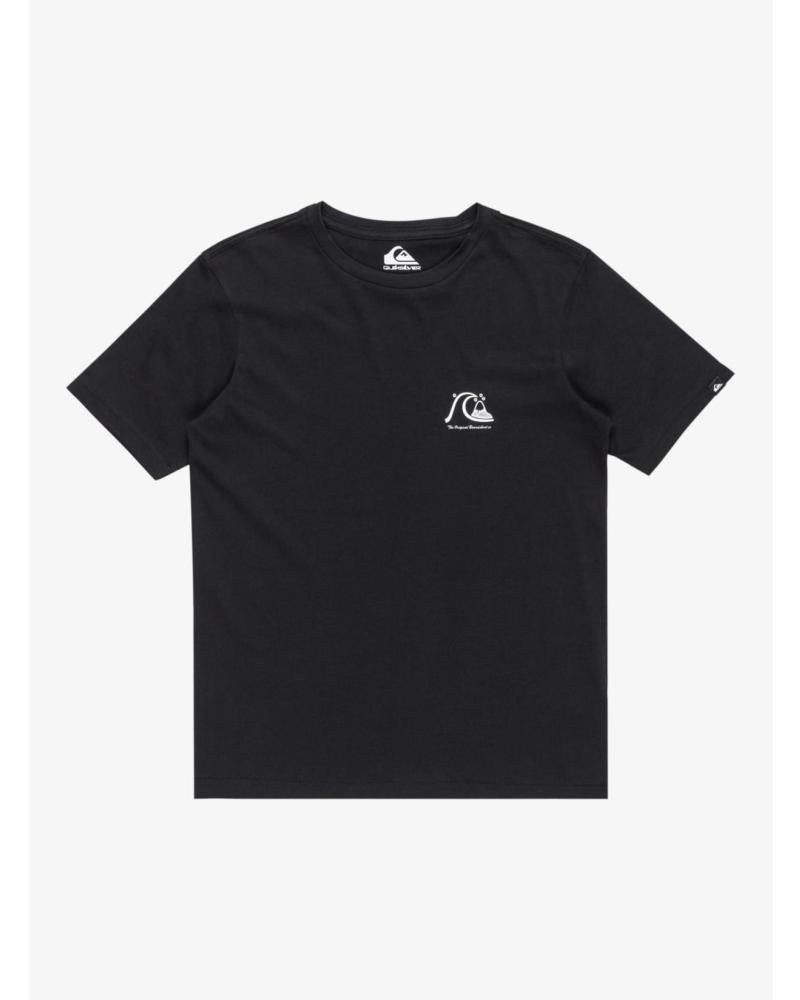 QUIKSILVER EVO SHORT SLEEVE T-SHIRT EQBZT04834 BLACK BLACK
