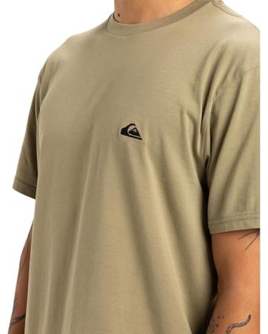 CAMISETA QUIKSILVER BASIC EQYZT07711 BEIGE DE MANGA CORTA BEIGE