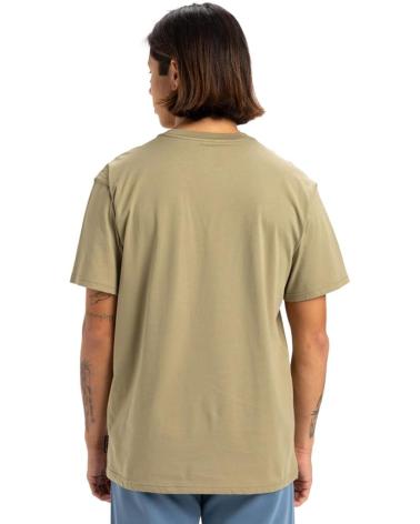CAMISETA QUIKSILVER BASIC EQYZT07711 BEIGE DE MANGA CORTA BEIGE