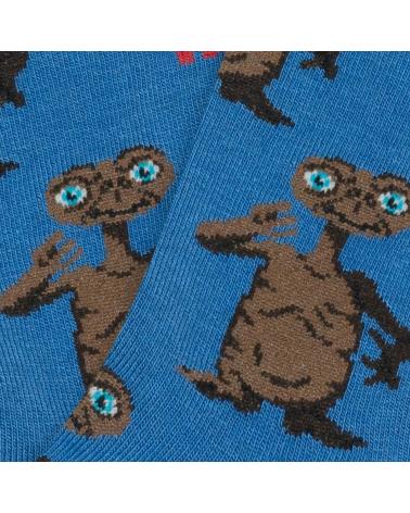 JIMMY LION ET PHONE HOME SOCKEN BLAU AZUL